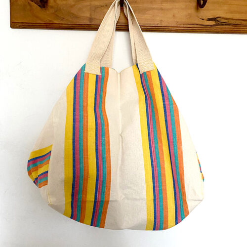 Mallorcan ikat beach bag