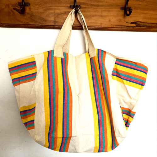 Mallorcan ikat beach bag