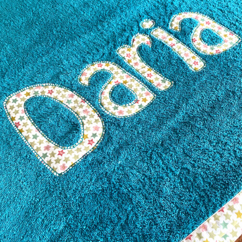 Personalized children's towels