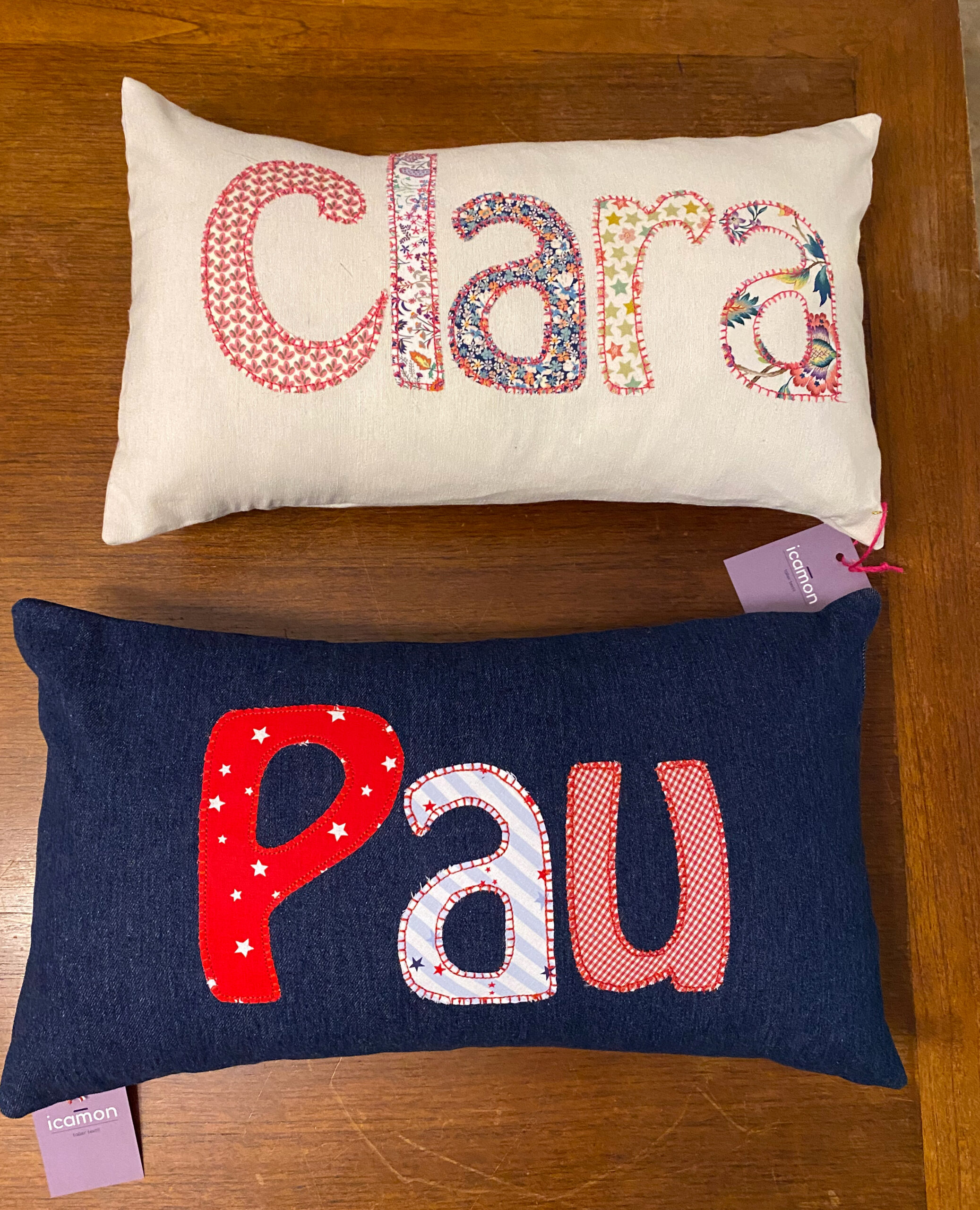 Cojines Infantiles con Nombre