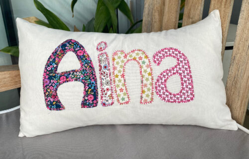 Children's cushions with name