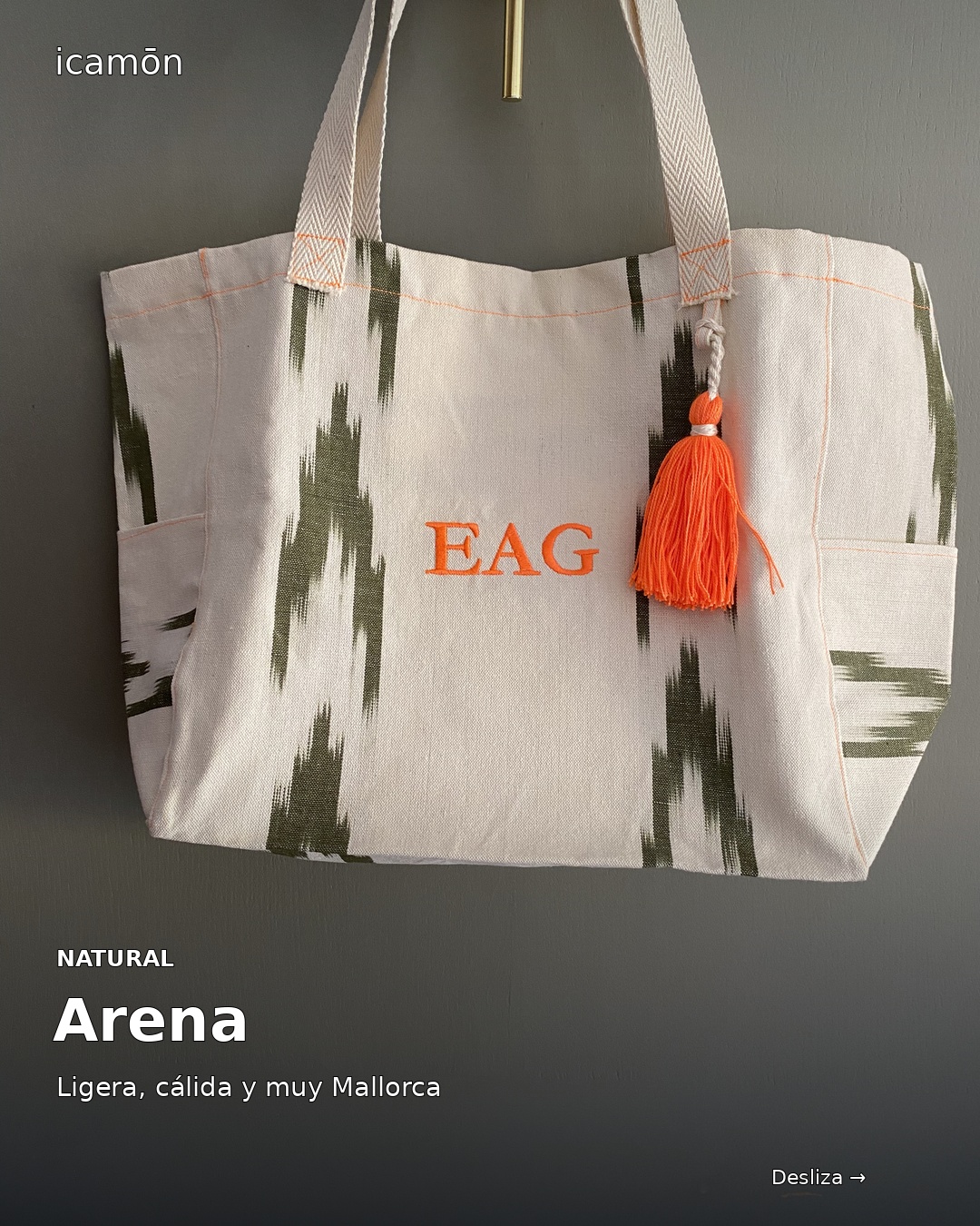 Shopping bag natural: Arena